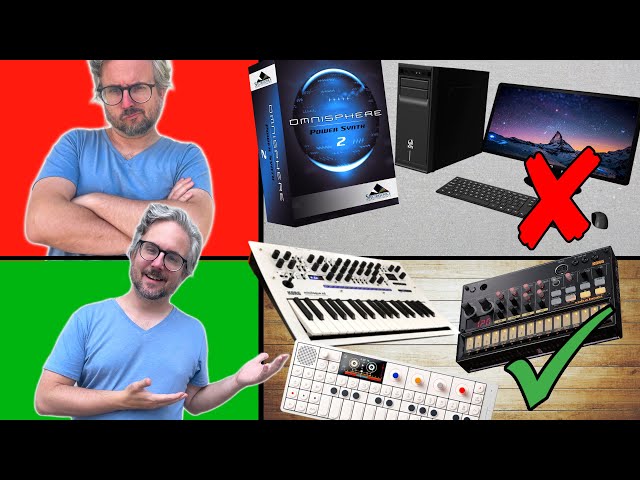 Why do people go DAWLESS? Why make electronic music without VSTs & DAW?!