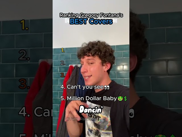 Ranking Gregory Fontana's Best Covers!✨
