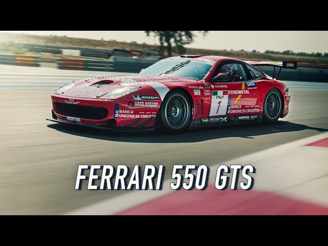 Onboard: Ferrari 550 GTS Prodrive - HQ V12 engine sound