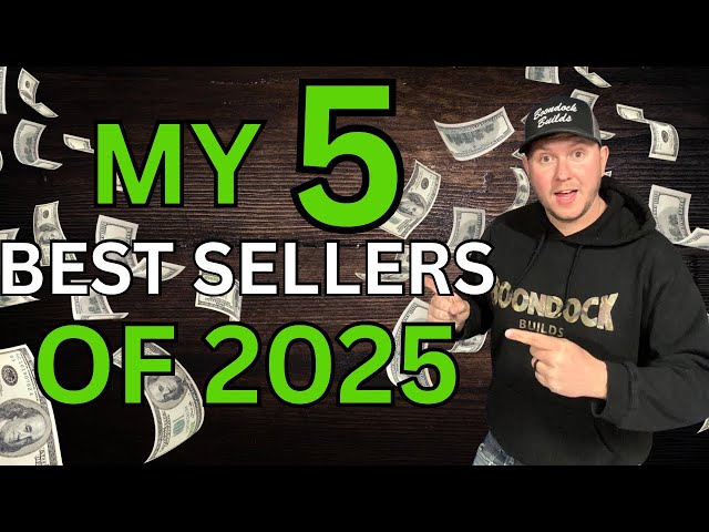 Top 5 Best Selling Woodworking Projects Of 2025 | Make Money Woodworking 