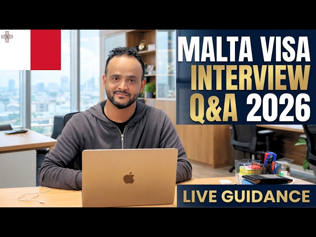 Malta Embassy Visa Interview Q&A 2026 | Malta Work Visa Checklist 2026 | Tabrez Malik