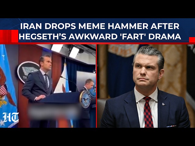Iran Is Laughing the Loudest As Pete Hegseth’s Viral Podium Moment Sparks a Diplomatic Meme Fest