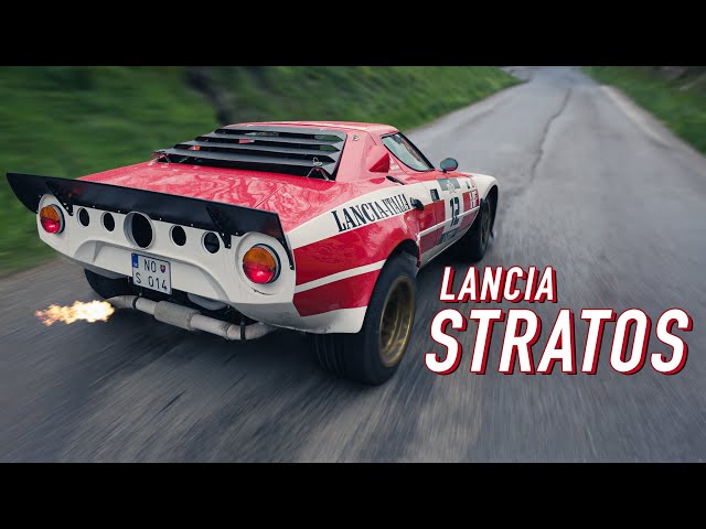Onboard: Lancia Stratos - Ardennes rally - HQ engine sound