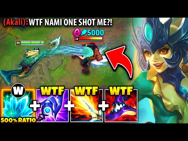 RIOT GAVE NAMI A 500% AP RATIO ON HER W... WTF WERE THEY THINKING?!