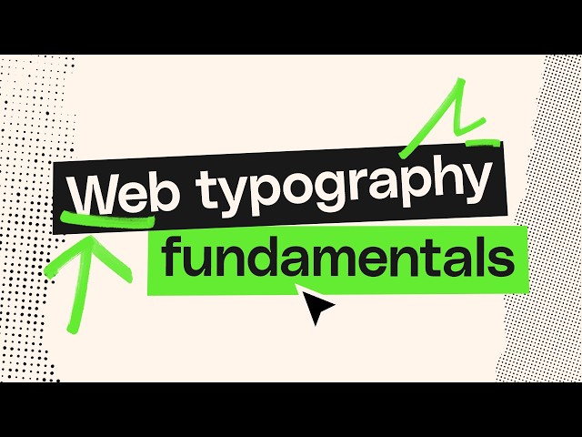 Web Typography Fundamentals