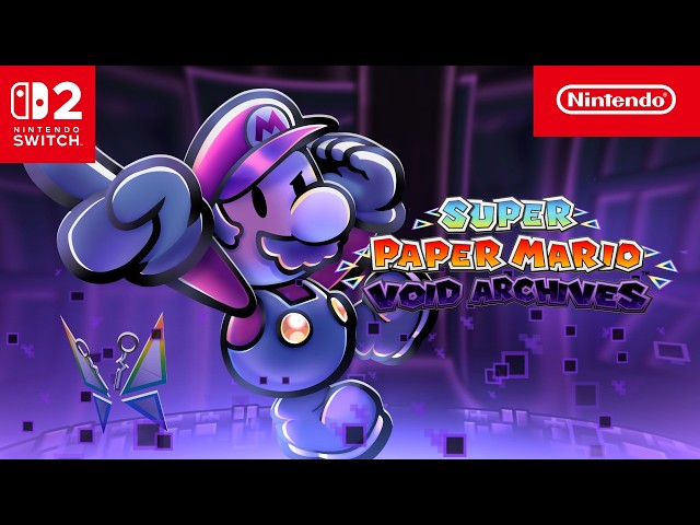 Super Paper Mario: Void Archives – Ankündigungstrailer – Nintendo Switch 2