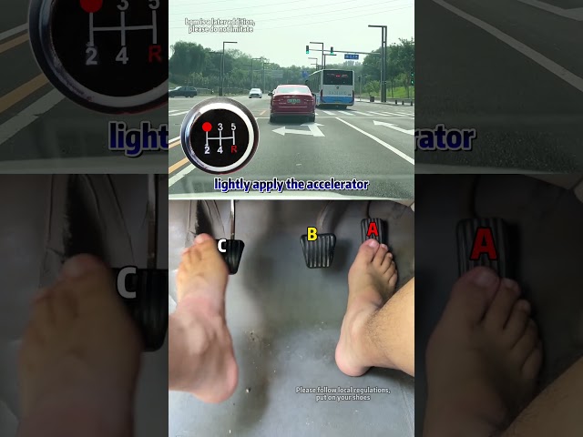 This video can effectively help you learn to drive a manual transmission car#driving  #tips  #car