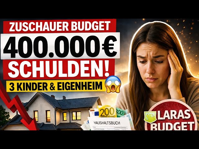 Audience budget: €400,000 in debt 😳 3 children & owning a home – how does that work?!