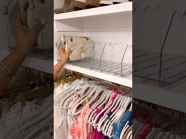 One of my favorite new organization finds! 🫶🏼 #closetorganization #organizewithme #organizedhome