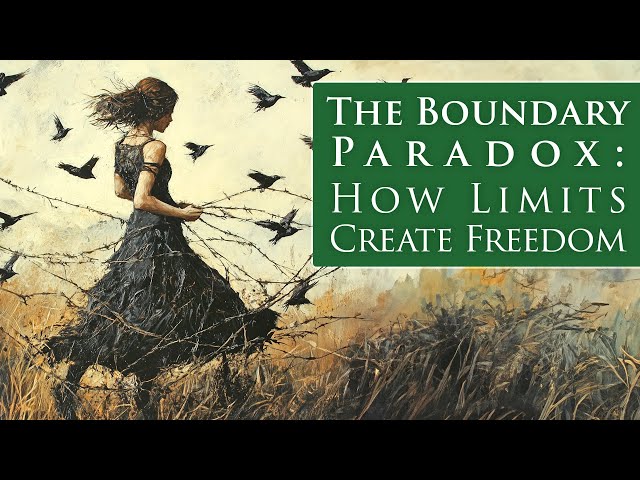 The Boundary Paradox: How Limits Create Freedom