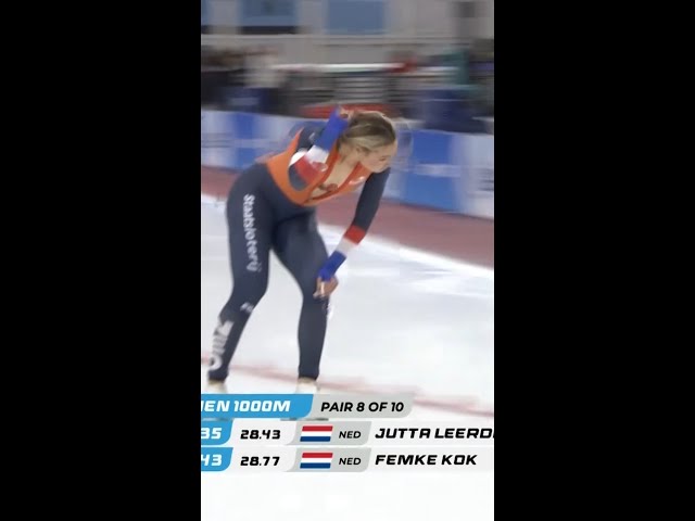 That Last 200m! Jutta Leerdam Crushes the 1000m! - Speed Skating World Cup - SLC