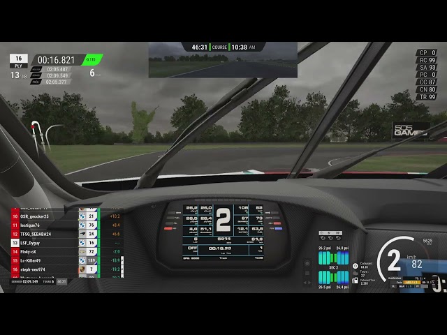 ACC / LSF GT SERIES 10 / MANCHE 8 / SNETTERTON 1H / BMW M4 GT4