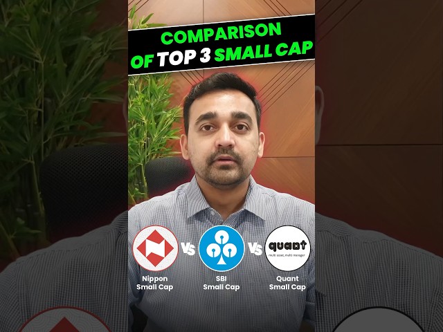 Top 3 Small Cap Funds 2024 | Comparison of Best Small Cap Funds 2024 #smallcap #investing