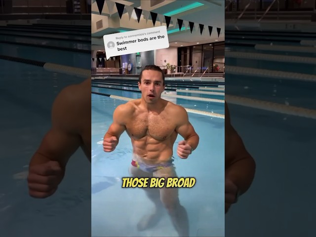 Swimming Gets You An Aesthetic Physique Bro 🤯😳