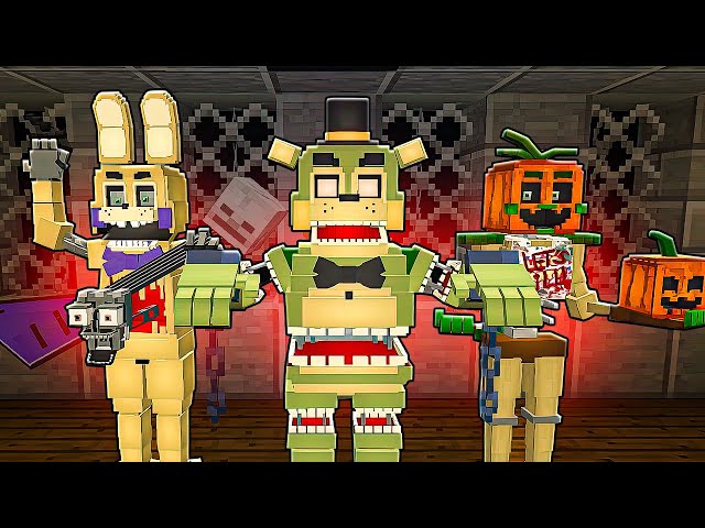 I Found this FNAF Halloween Minecraft Map! (Showcase)