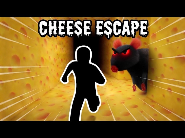 CHEESE ESCAPE 🧀 Immersive Interactive Warm Up | Roblox Rat Chase | Viral Interactive Game