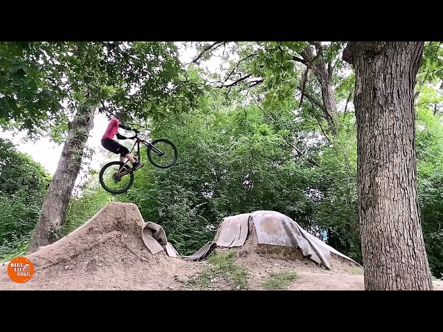 Backyard Bike Park Insane Amateur MTB Tricks! 2024 Vol 1 Part 14