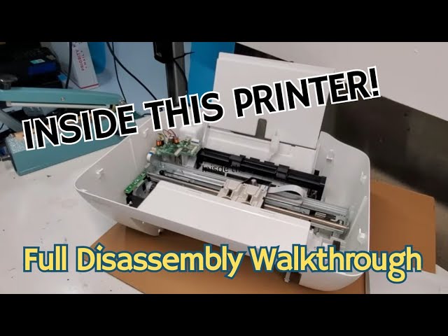 Fix HP Deskjet 2130 Paper Jam | Full Disassembly & Repair Tutorial