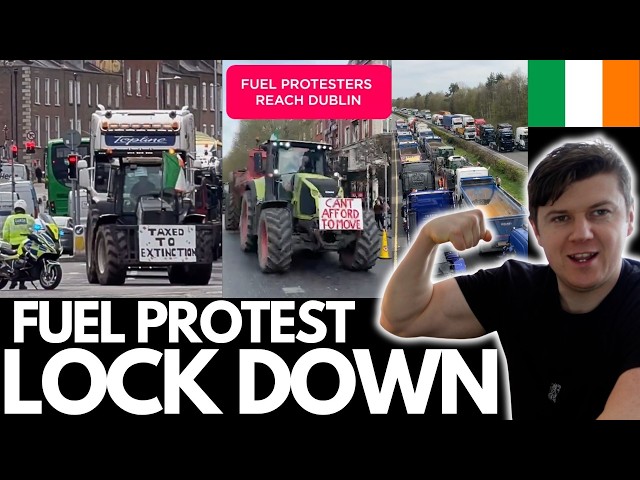 Patriots LOCK DOWN IRELAND In Nationwide Fuel Protest