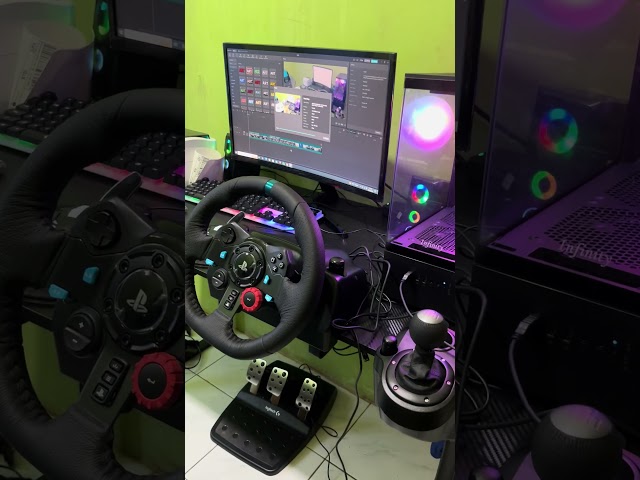 Cara Setting Logitech G29 di PC untuk Game Simulator ETS2, Assetto Corsa, dll