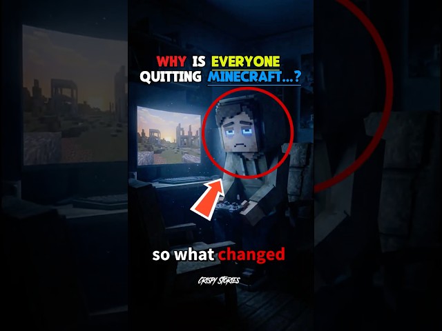 What?...😱 Is Minecraft Finally Dying? 😔 #shorts #minecraft