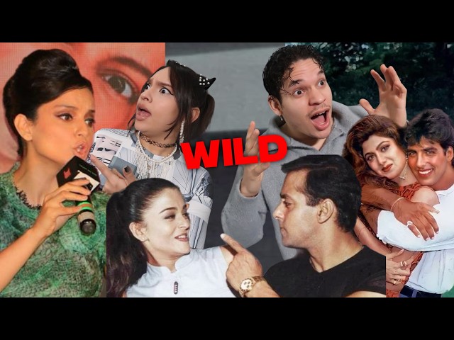 Bollywood is INSANE.... Latinos react to 'Iconic Bollywood Scandals' for the first time