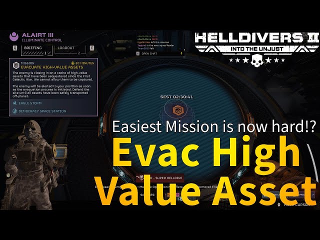 Helldivers 2 | S-Tier Illuminate Evacuate High Value Assets loadout! How to get easy win!