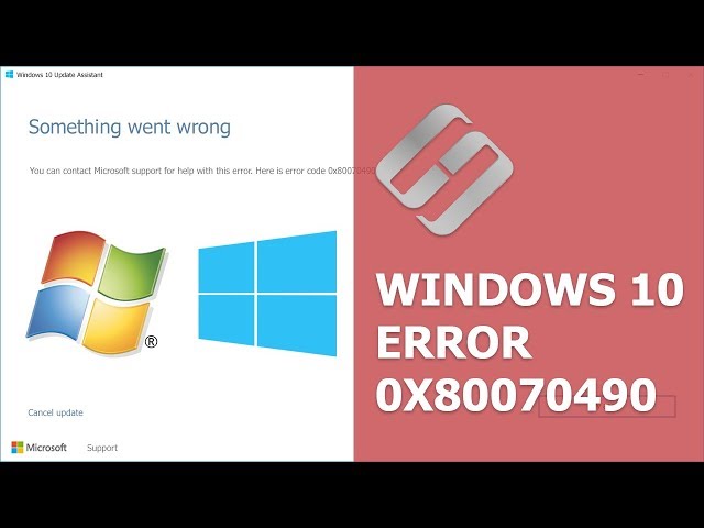 How to Fix the Error 0x80070490 When Updating Windows 10, 8 or 7 🐞🖥️🛠️