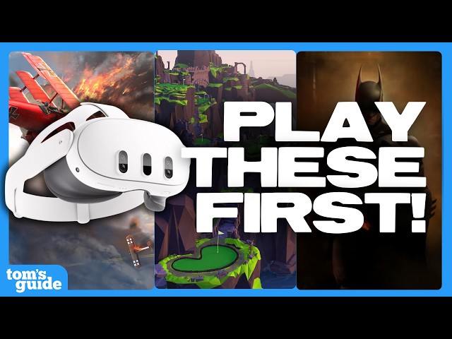 5 Best Meta Quest 3 Games To Play First! | Setup Essentials
