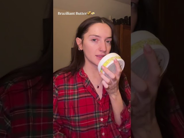 Braziliant body butter from lush #lush #bodybutter #brazilnutbodybutter #skintok