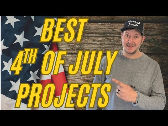 3 EASY Projects for the 4th of July | Make Money Woodworking