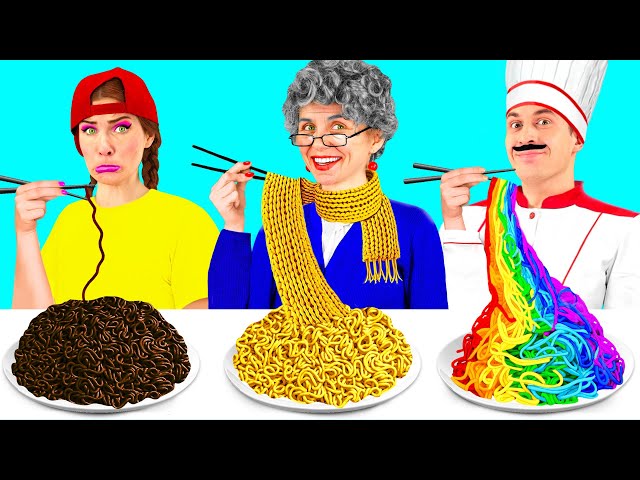 Me vs Grandma Cooking Challenge | Epic Food Battle by PaRaRa Challenge
