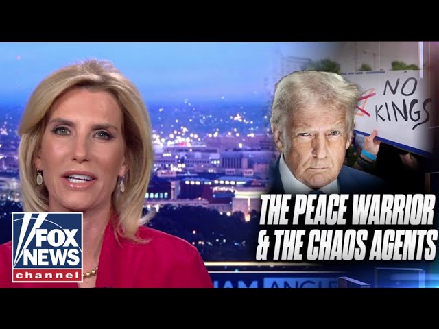 'Peace warrior' Trump is relentless, Laura Ingraham says