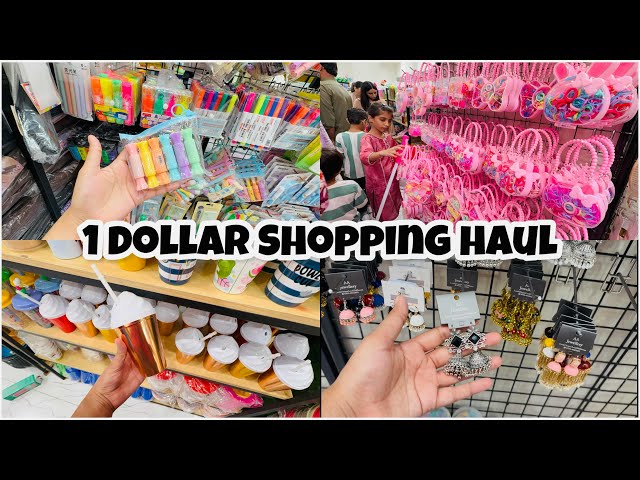 1 DOLLAR STORE IN EMPORIUM MALL 🤩🛍️💸 || HUGE VARIETY OF PRODUCTS || FATIMA’S DIARIES 