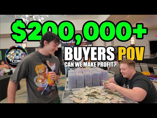 I Spent $200,000+ at a Local Card Show… Was It Worth It? (Buyer POV + TIPS)