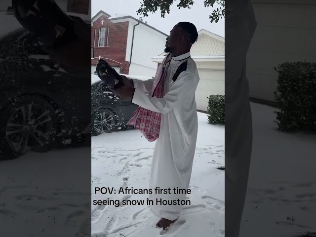 First Time Seeing Snow