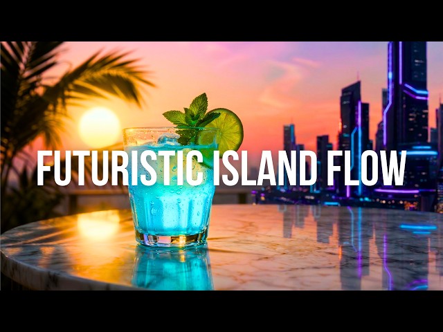 Futuristic Island– Deep House & Cyber Tropical Groove 🏙️🌴