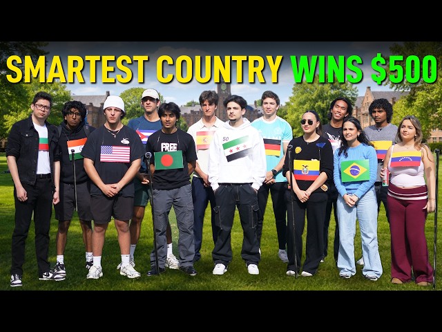 13 Countries vs. General Knowledge Quiz