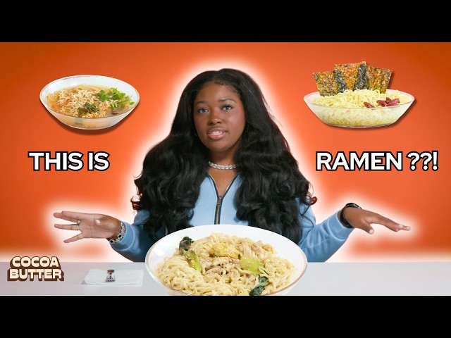 Schwarze Frauen probieren gegenseitig ihre Ramen (Blind-Edition)