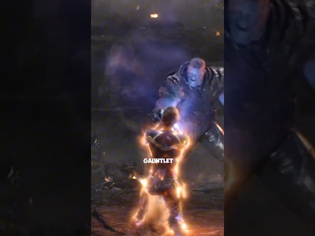 Captain Marvel Absorbs the Infinite Stones Power to fight Thanos | Avengers Endgame #mcu #avengers