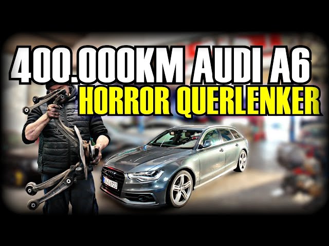 Solche Querlenker habe ich noch nie gesehen | Audi A6 400.000km 14 Jahre alt!