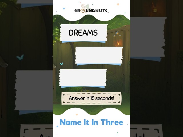 Guess the person! | Name It In Three Game | Groundnuts Puppets