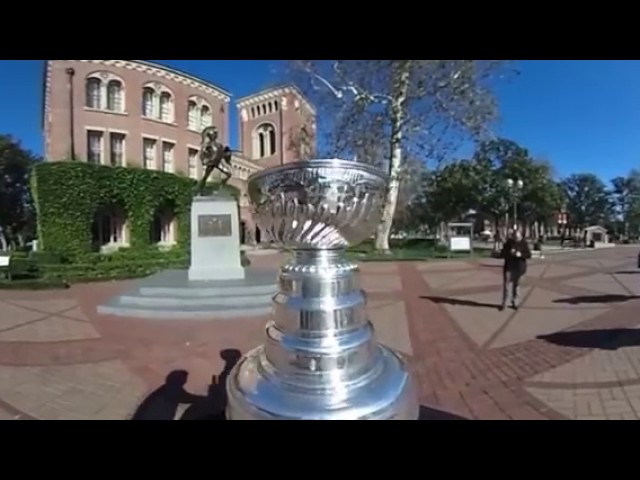 The NHL Stanley Cup in 360° at USC