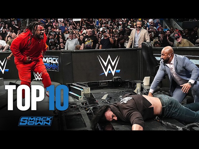 Top 10 SmackDown moments: WWE Top 10, March 20, 2026