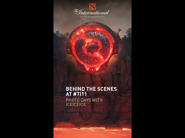 Photo Days with iceiceice - The International 2022 #TI11 #shorts