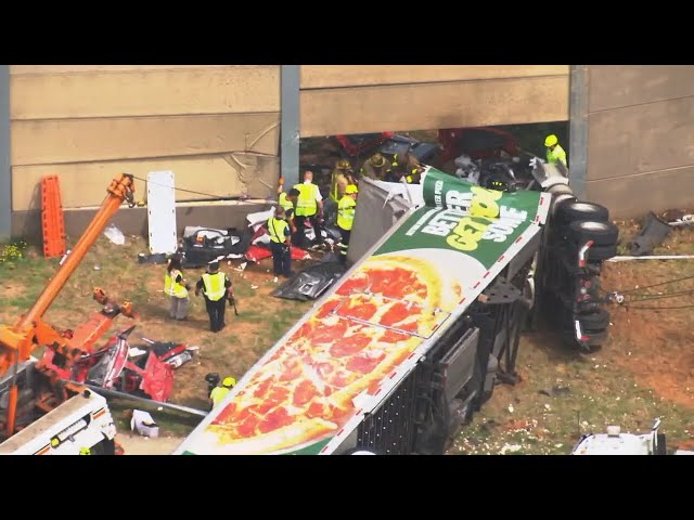 Zwei Tote bei Unfall mit einem Papa Johns-Sattelzug auf der I-75