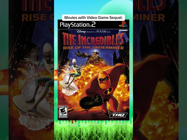 Movies with a Video Game as it’s sequel: #pixar