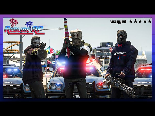 GTA 5 Roleplay - RedlineRP -  TRAPPING THE COPS IN REDLINE  # 335