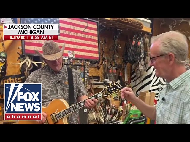 Ted Nugent chats with Steve Doocy about hunting, sobriety and music