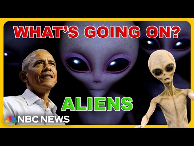 What’s Going On...With Obama Saying Aliens Are Real?